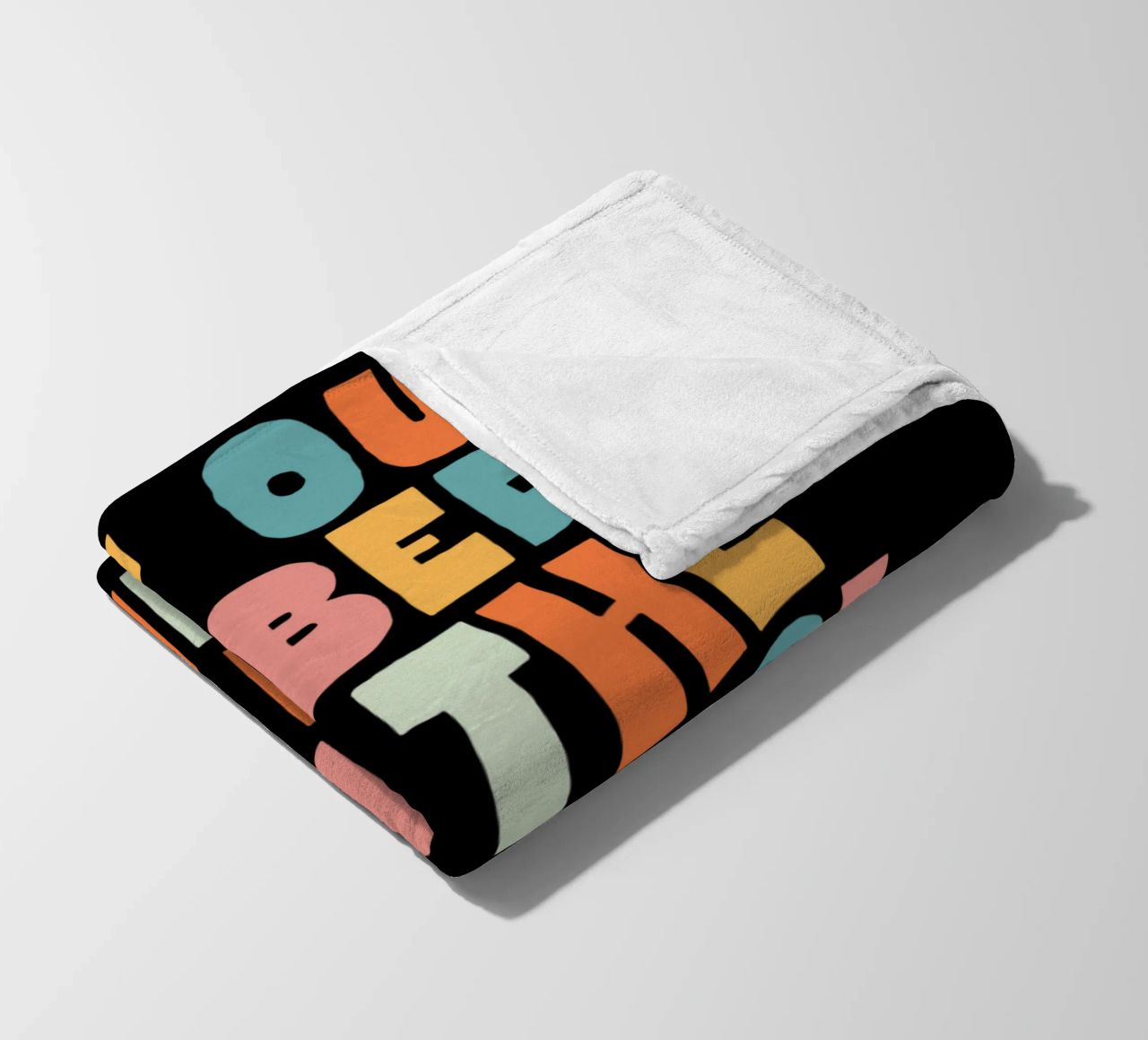 Alzarsi dal letto, fare le cose, essere padroni della propria vita coperta in pile da THE MOTIVATED TYPE