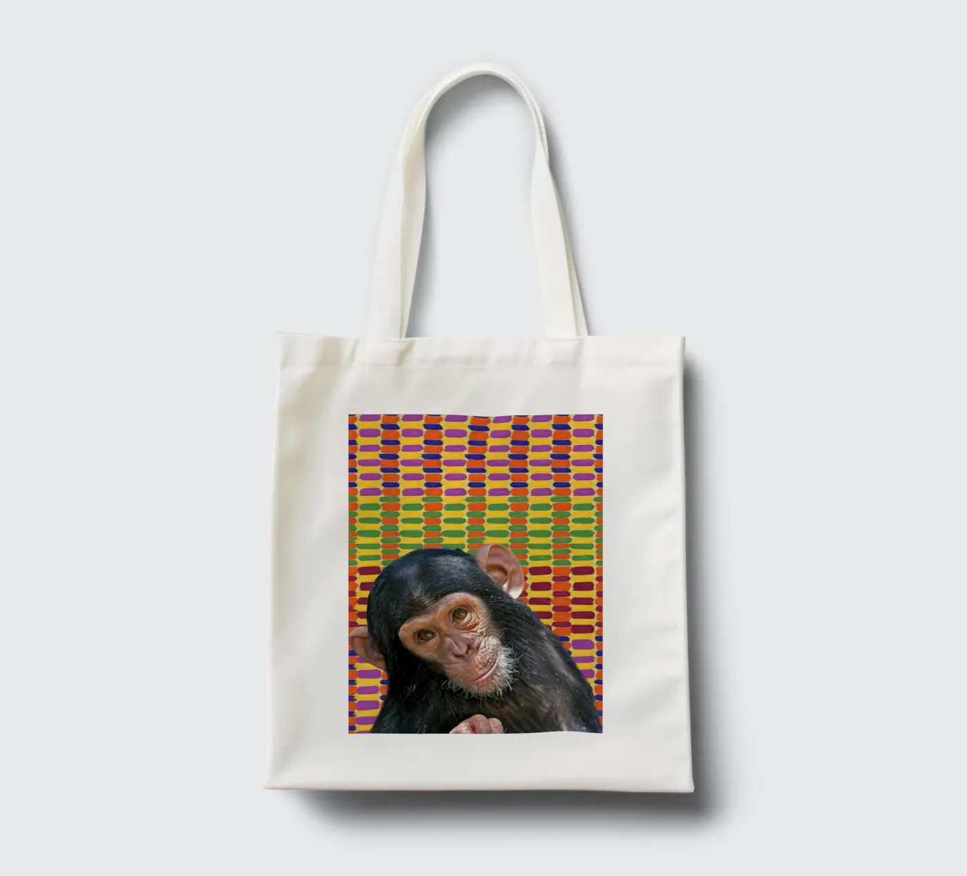 Affe tote bag by Mounias Design