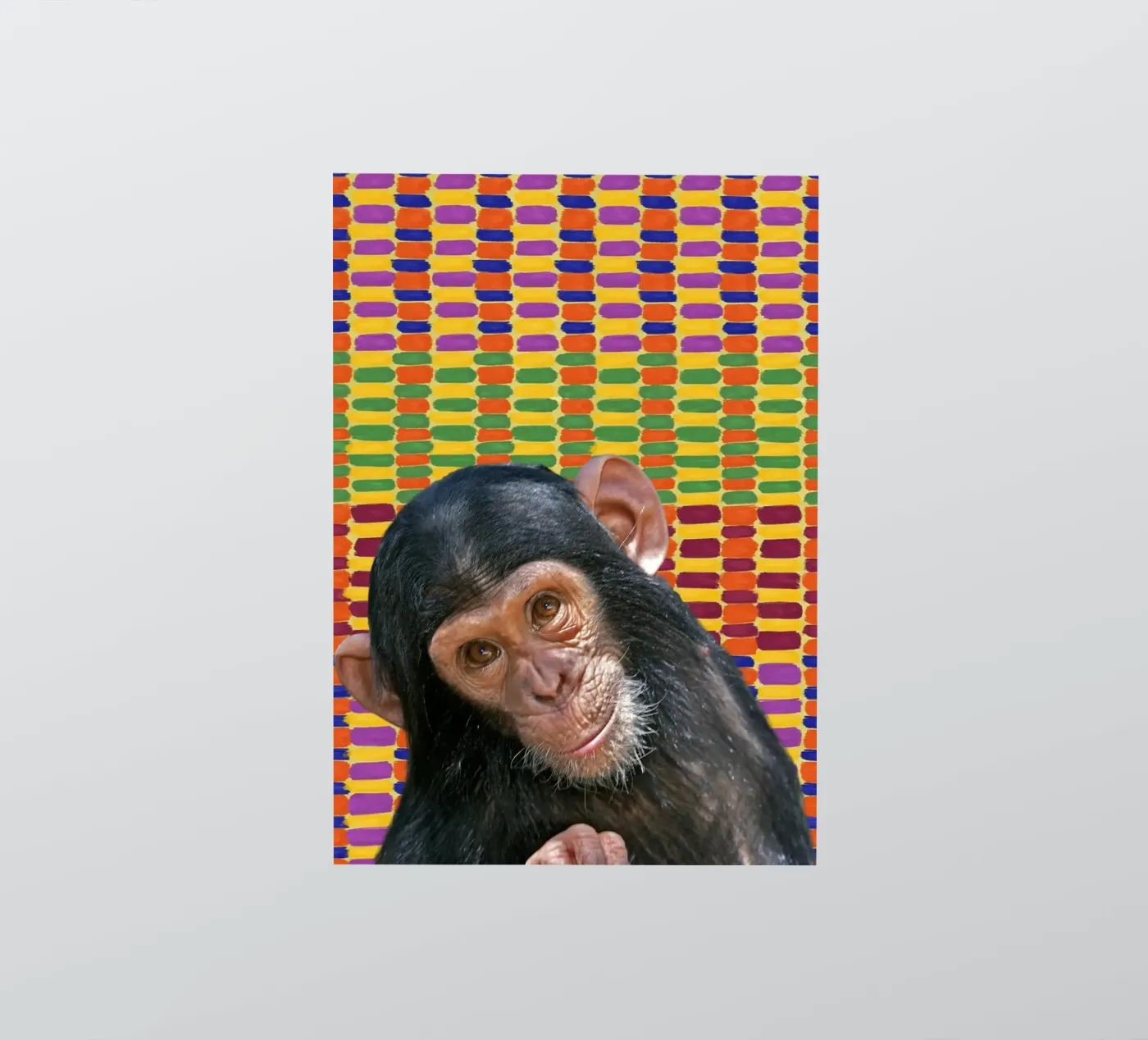 Affe sticker van Mounias Design