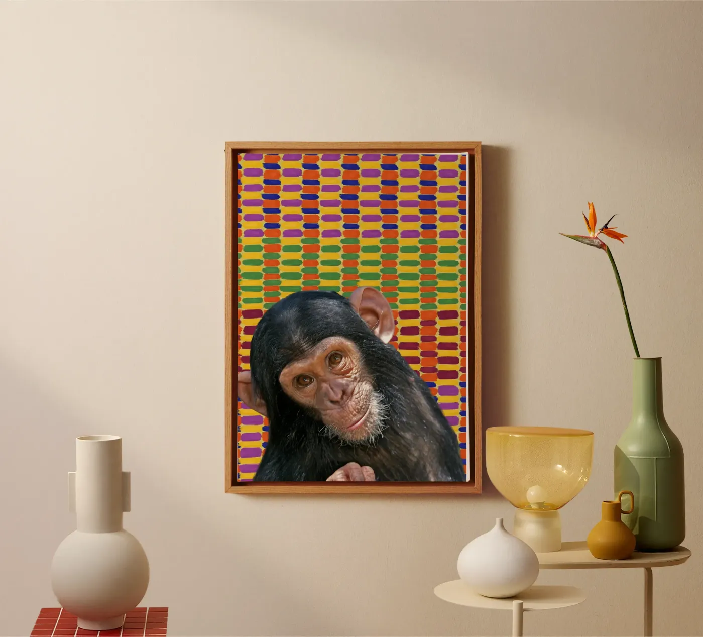 Affe canvas by Mounias Design