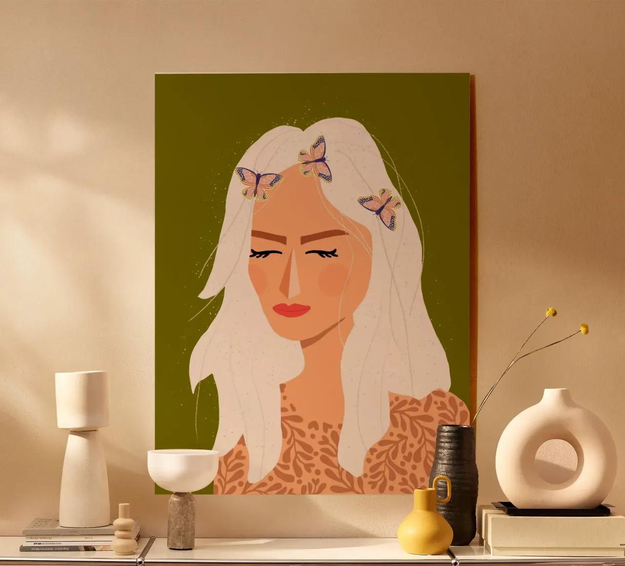 Flora plexiglass da Hüllenpoesie