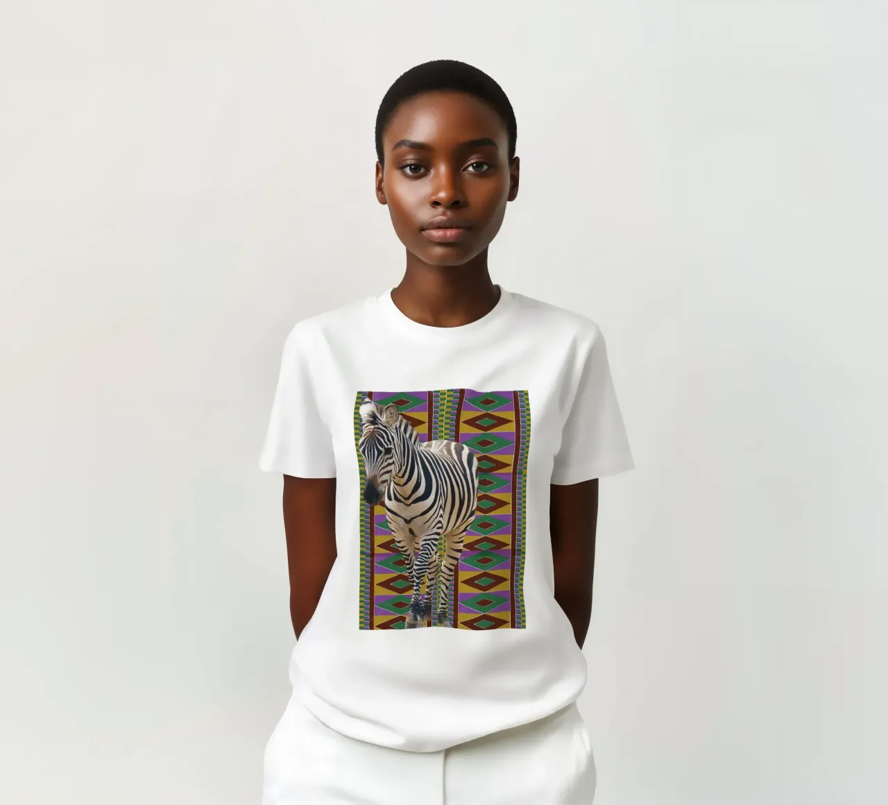 Zebra 2 t-shirt da Mounias Design