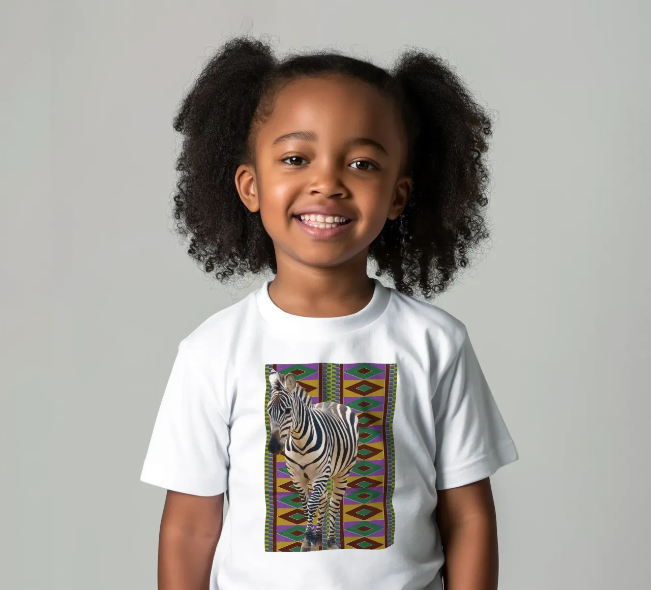 Zebra 2 t-shirt bambini da Mounias Design