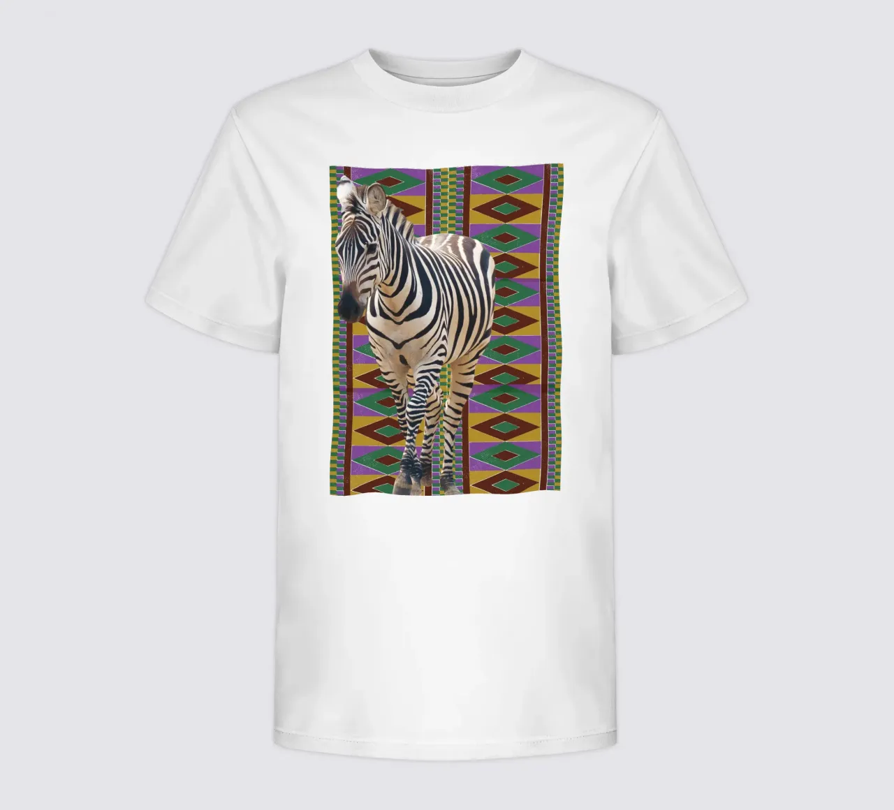 Zebra 2 t-shirt bambini da Mounias Design