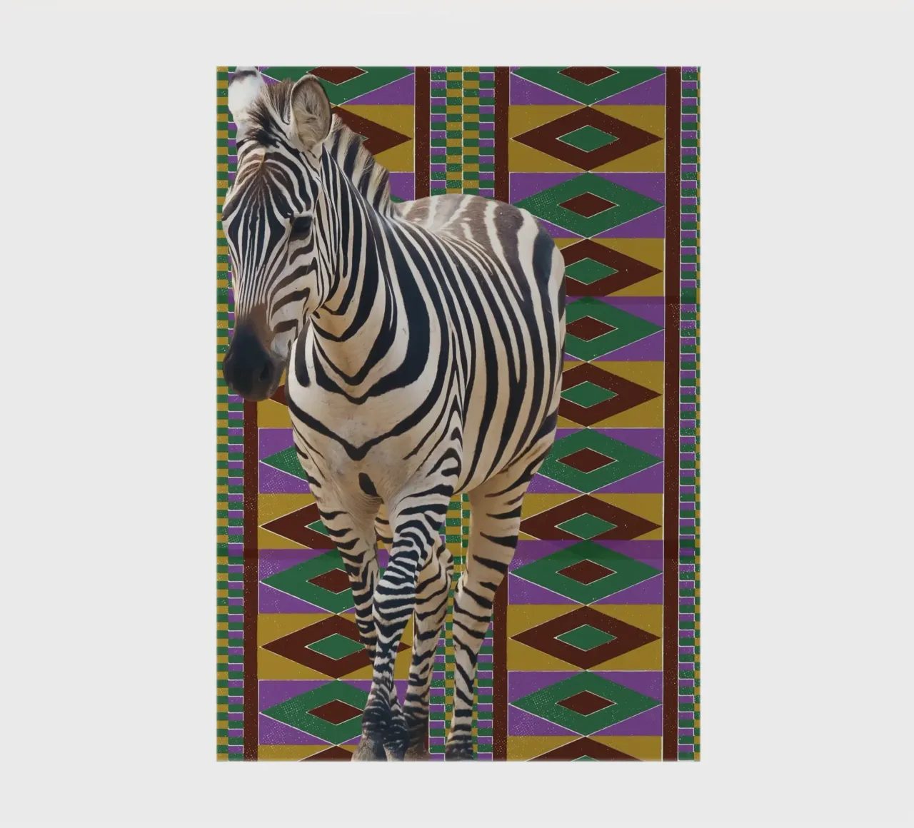 Zebra 2 notebook by Mounias Design