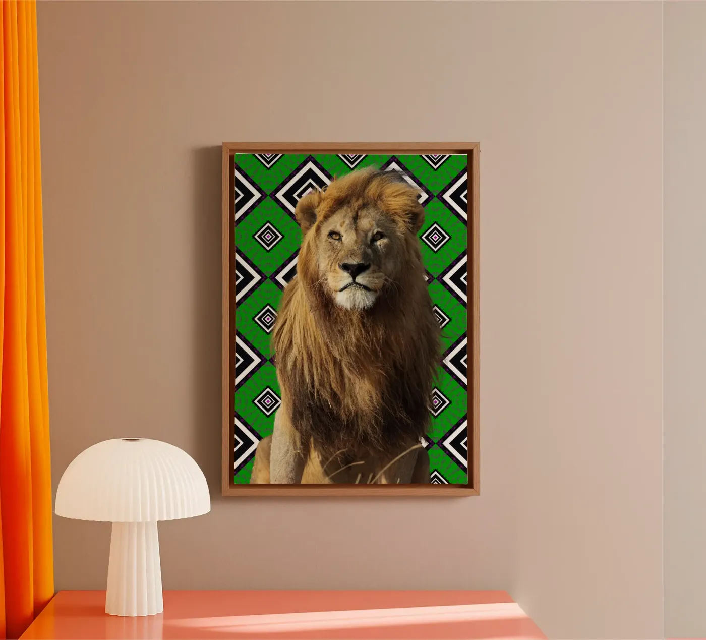 Löwe 2 tela da Mounias Design