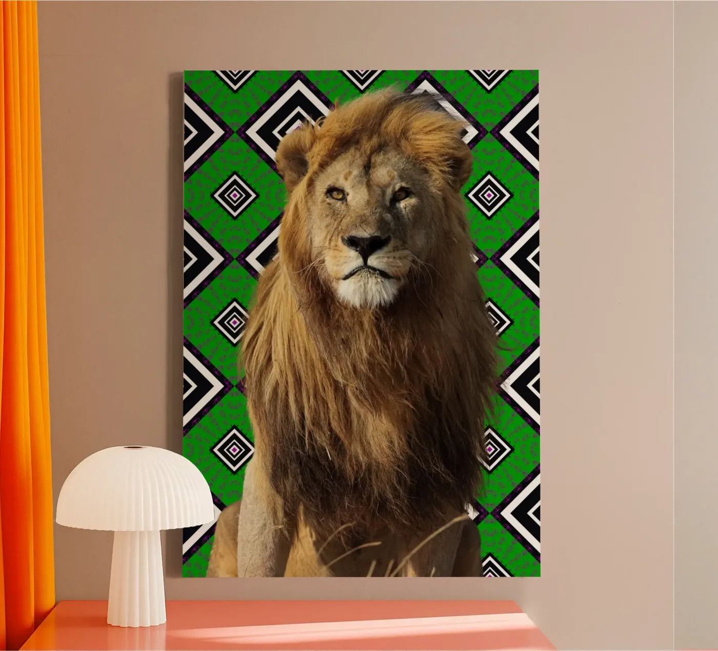 Löwe 2 tela da Mounias Design