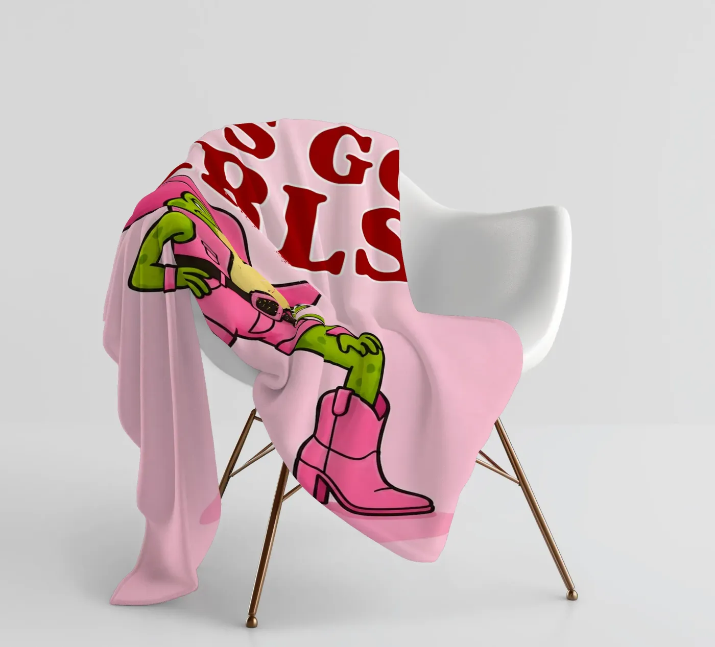 Forza, ragazza! coperta in pile da Raffasya Shop