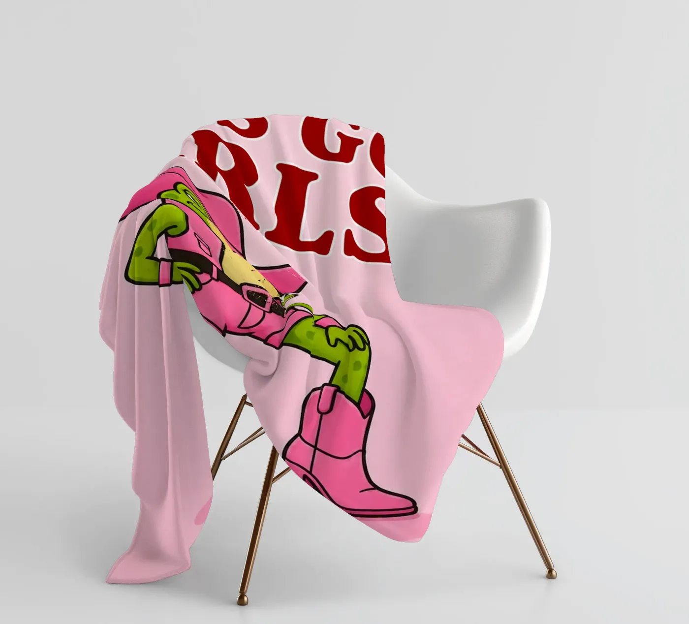 Forza, ragazza! coperta in pile da Raffasya Shop