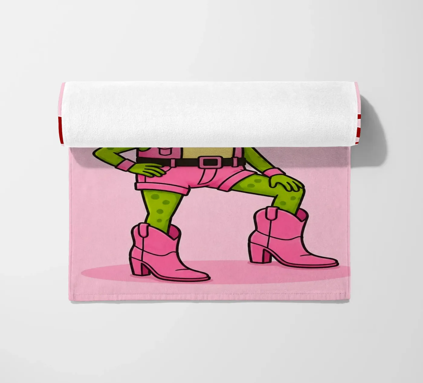 Los geht’s, Mädchen! Strandtuch von Raffasya Shop