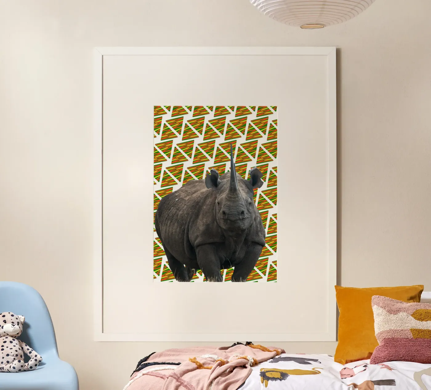 Nashorn poster da Mounias Design