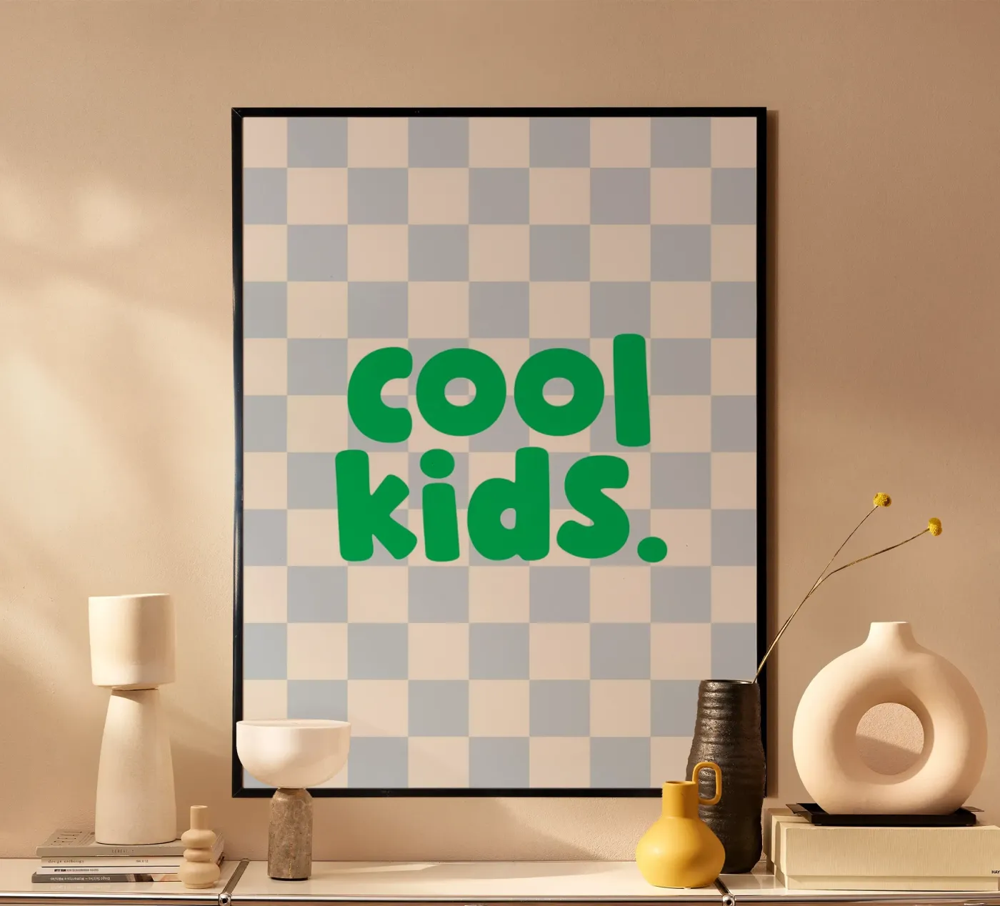 Ragazzi alla moda poster da Sunshine Prints
