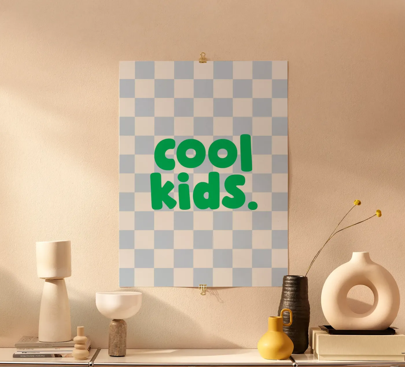 Ragazzi alla moda poster da Sunshine Prints
