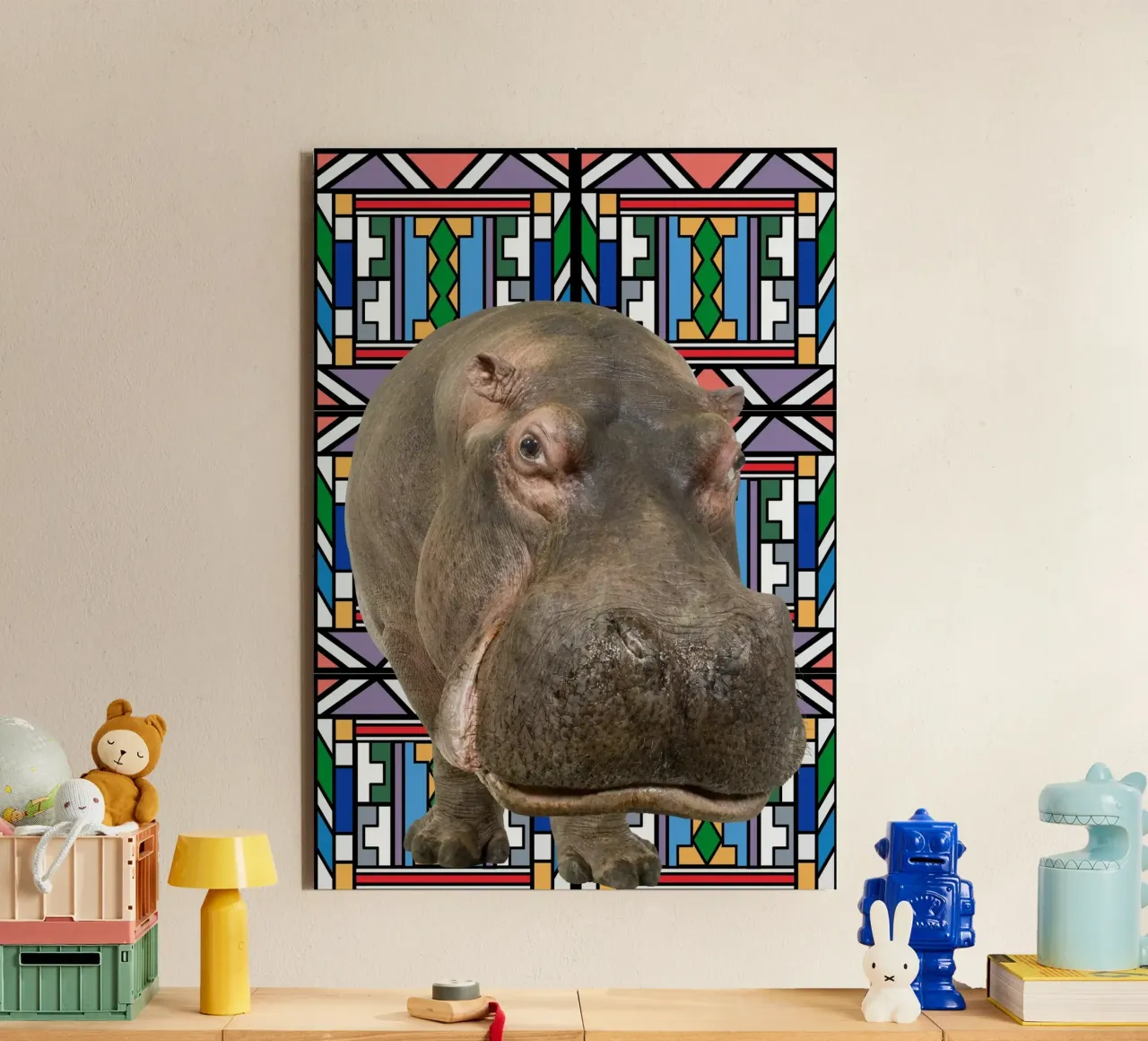 Nilpferd forex plate by Mounias Design