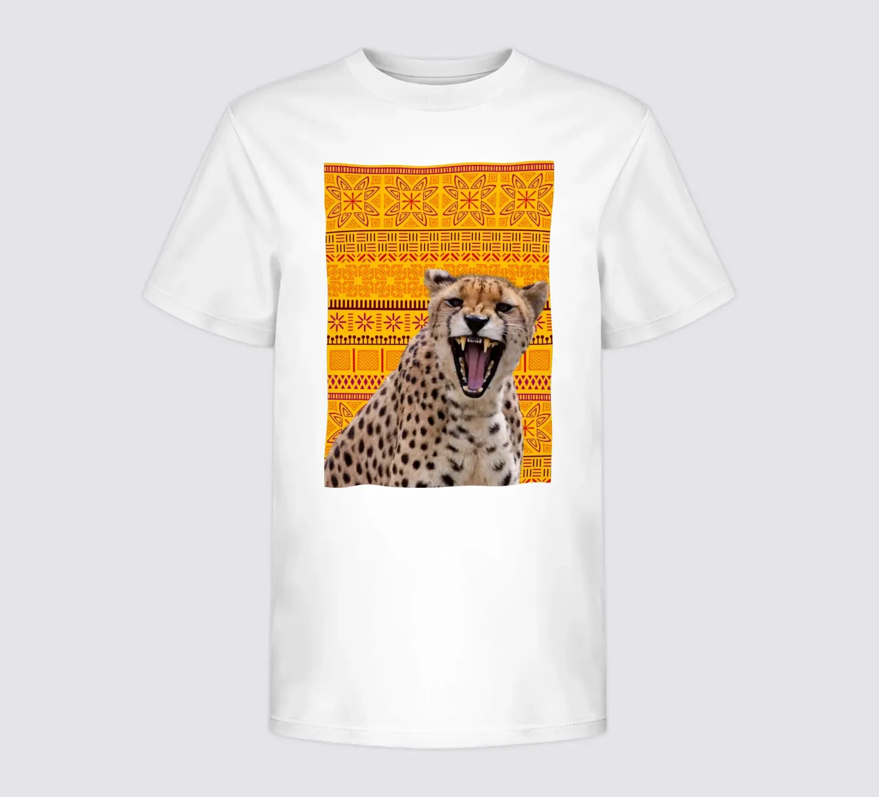 Gepard t-shirt bambini da Mounias Design