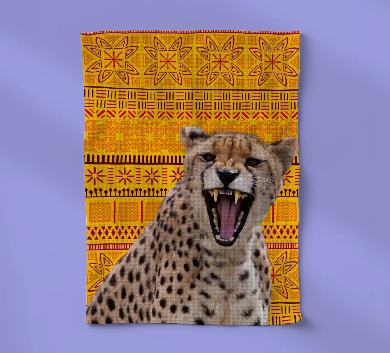 Gepard torchon de Mounias Design