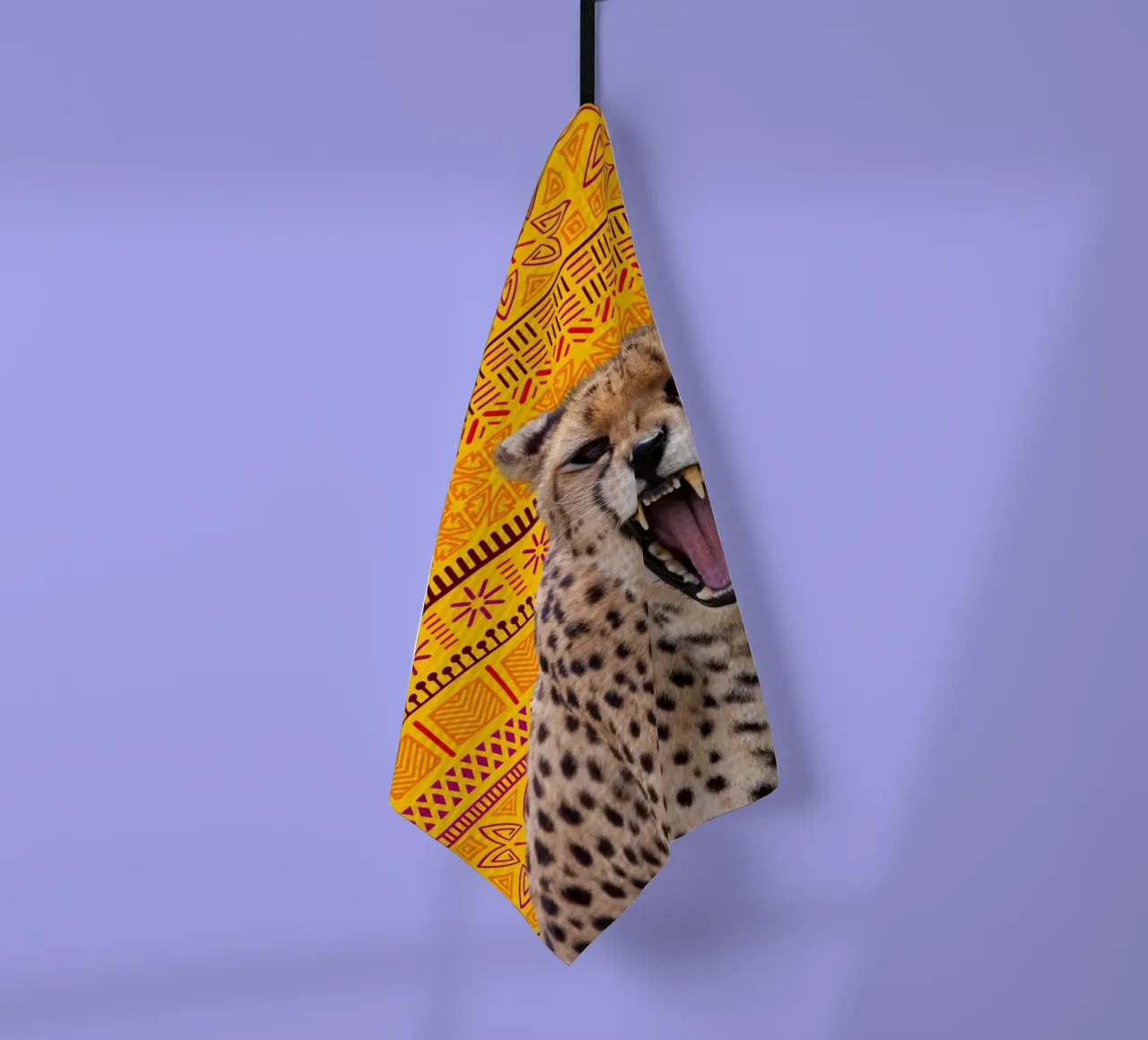 Gepard torchon de Mounias Design