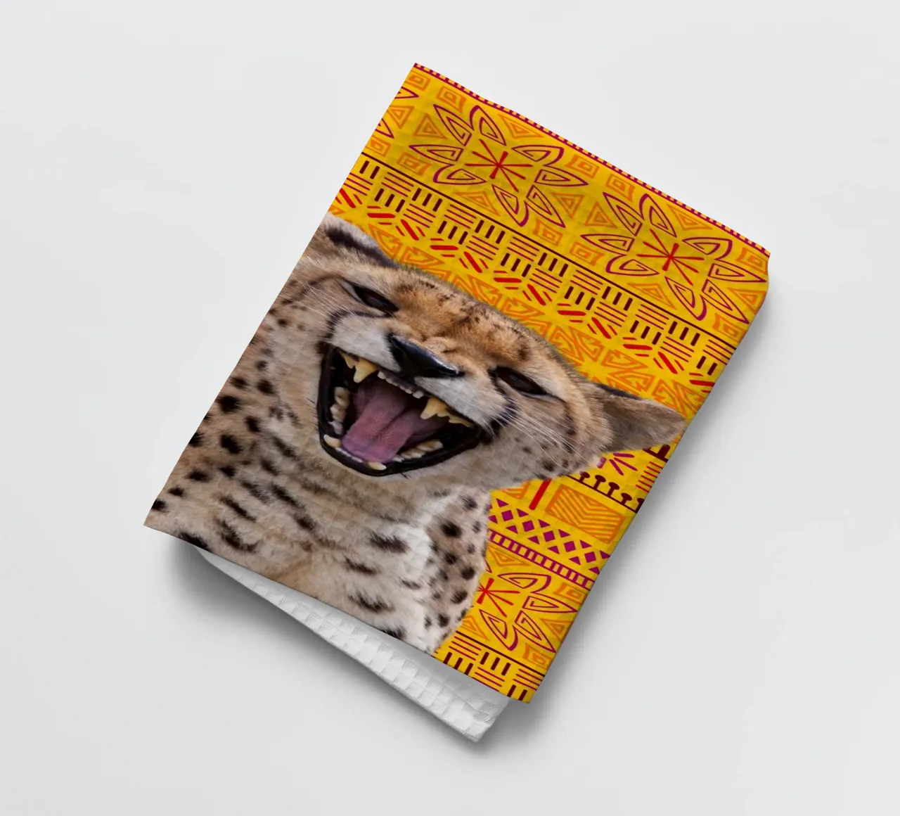 Gepard torchon de Mounias Design