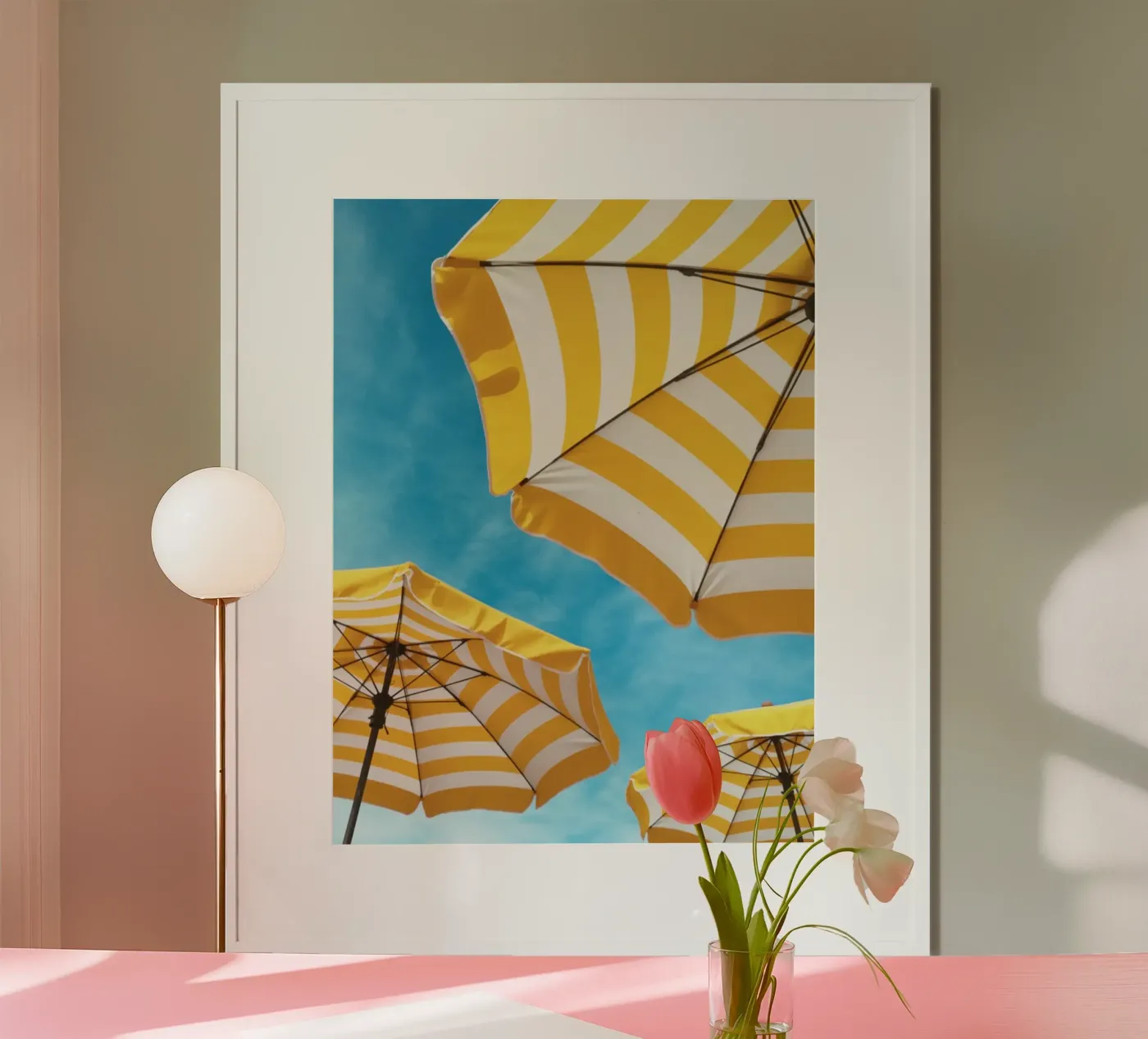 Umbrella Beach poster da Silke Wagnerr