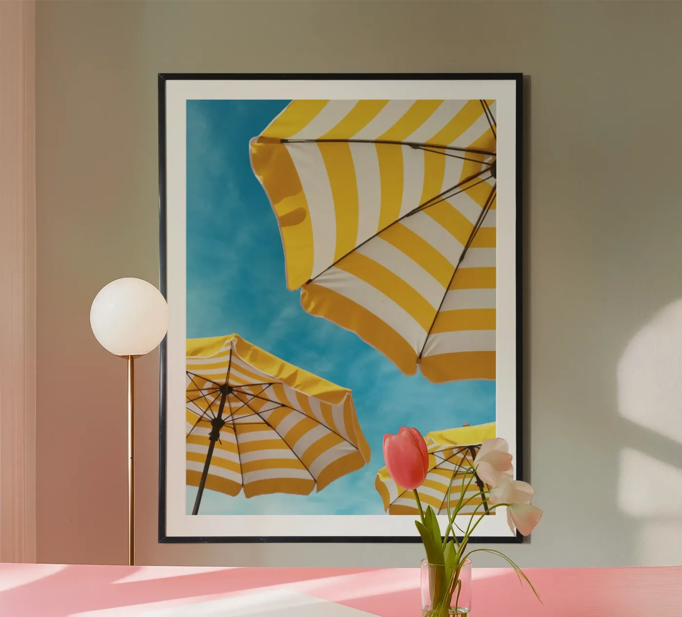Umbrella Beach poster da Silke Wagnerr