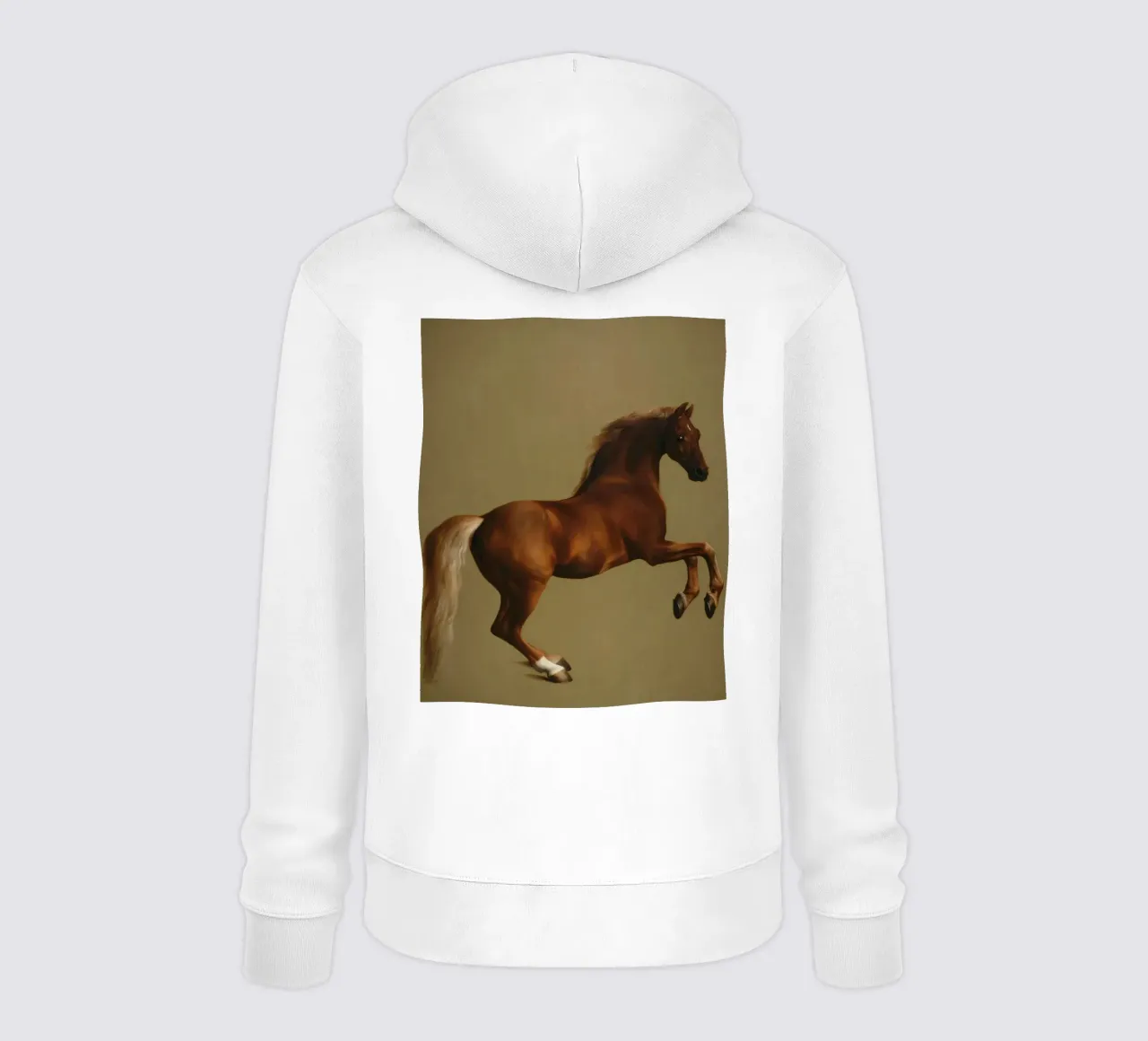 George Stubbs - Whistlejacket felpa con cappuccio da ARTOTHEK