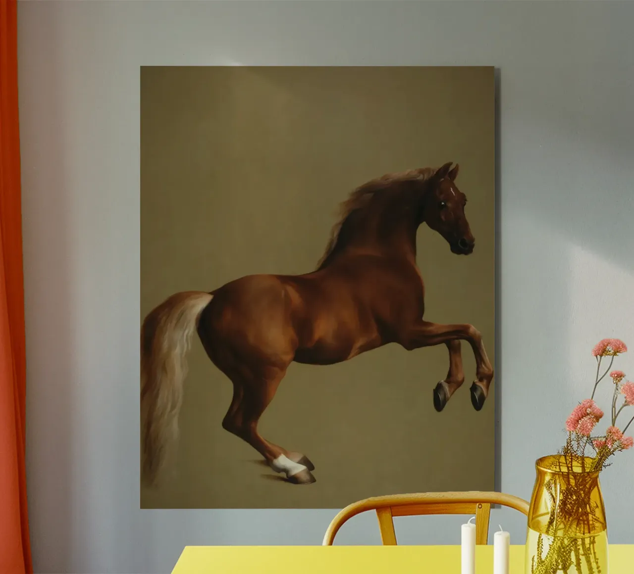 George Stubbs - Whistlejacket alluminio dibond da ARTOTHEK