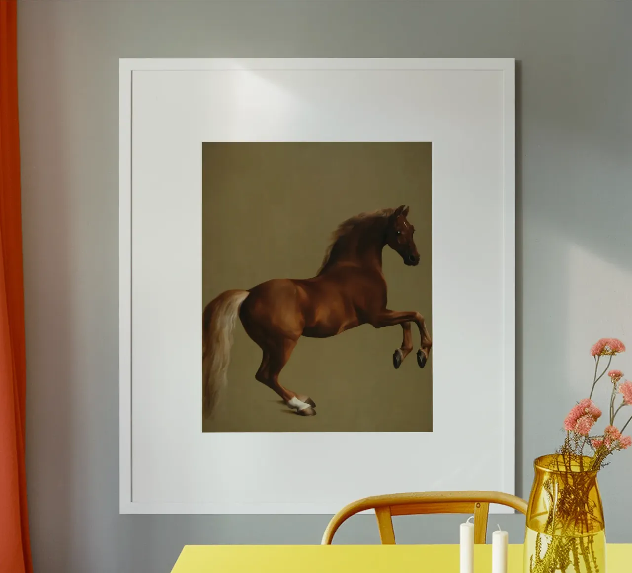 George Stubbs - Whistlejacket carta hahnemühle da ARTOTHEK