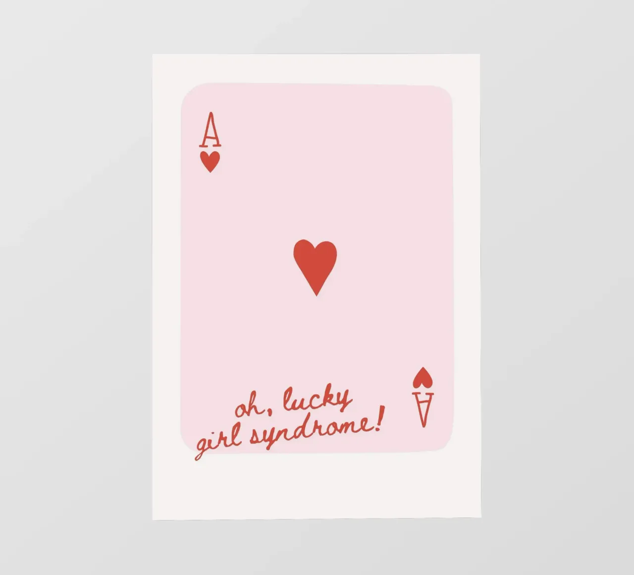 Playing Card Wall art, Ace of Spades Print, Trendy Retro pellicola backlit da pdigitalprints