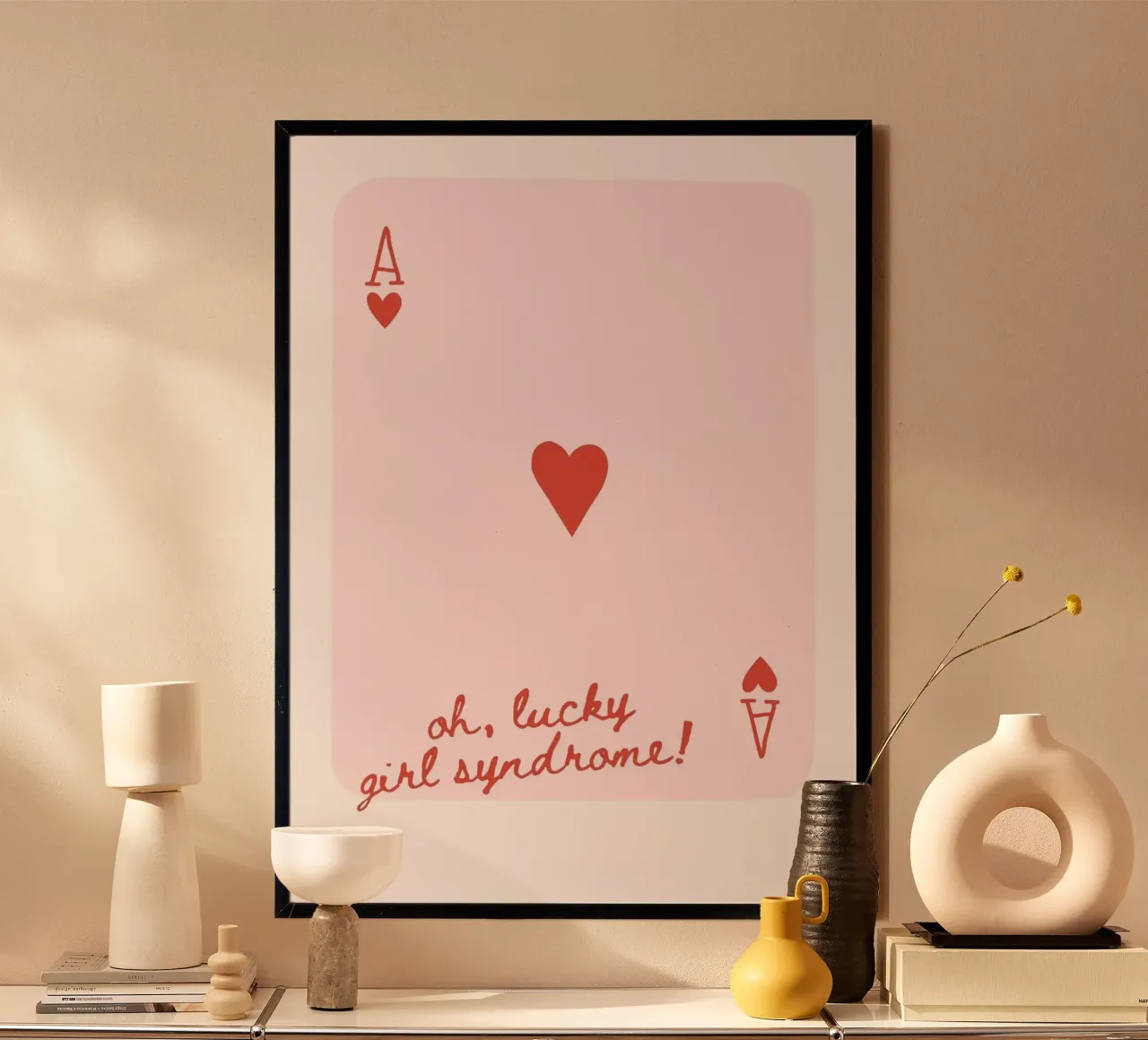 Playing Card Wall art, Ace of Spades Print, Trendy Retro carta hahnemühle da pdigitalprints