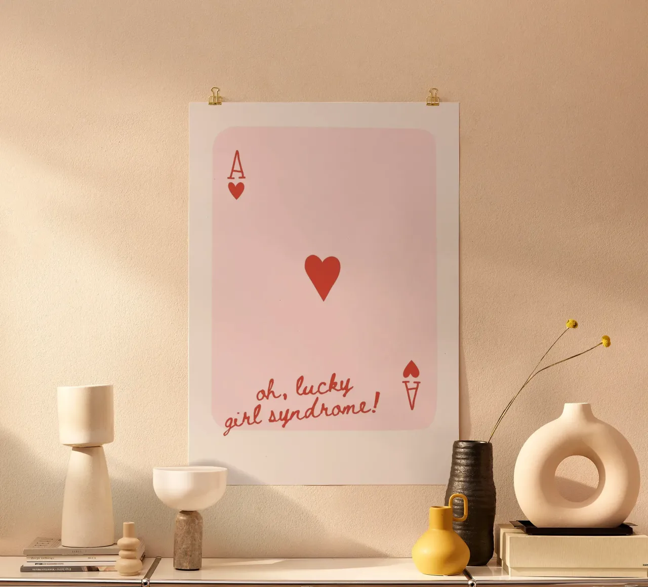 Playing Card Wall art, Ace of Spades Print, Trendy Retro carta hahnemühle da pdigitalprints