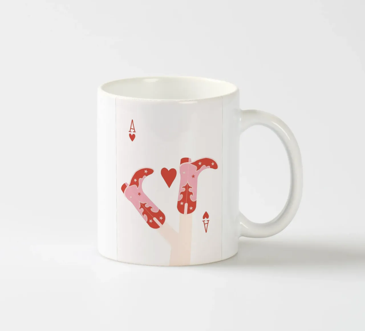 Playing Card Wall art, Ace of Spades Print, Trendy Retro tazza in ceramica da pdigitalprints