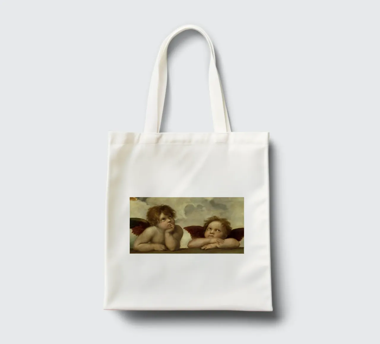 Raffaello - Putto borsa in juta da ARTOTHEK