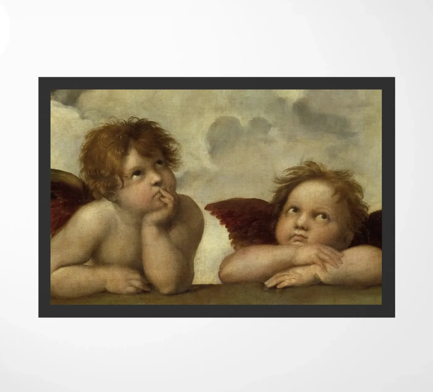 Raphael - Putto Fußmatte von ARTOTHEK