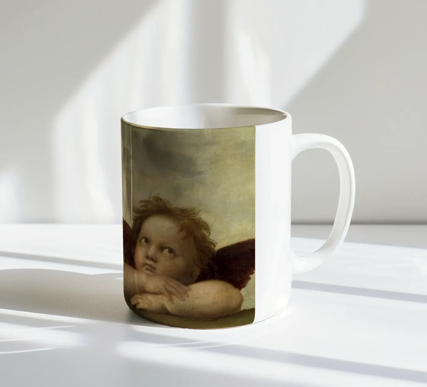 Raphael - Putto ceramic mug by ARTOTHEK