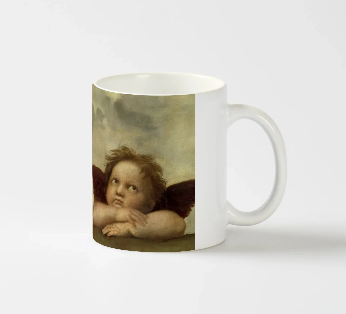 Raphael - Putto ceramic mug by ARTOTHEK
