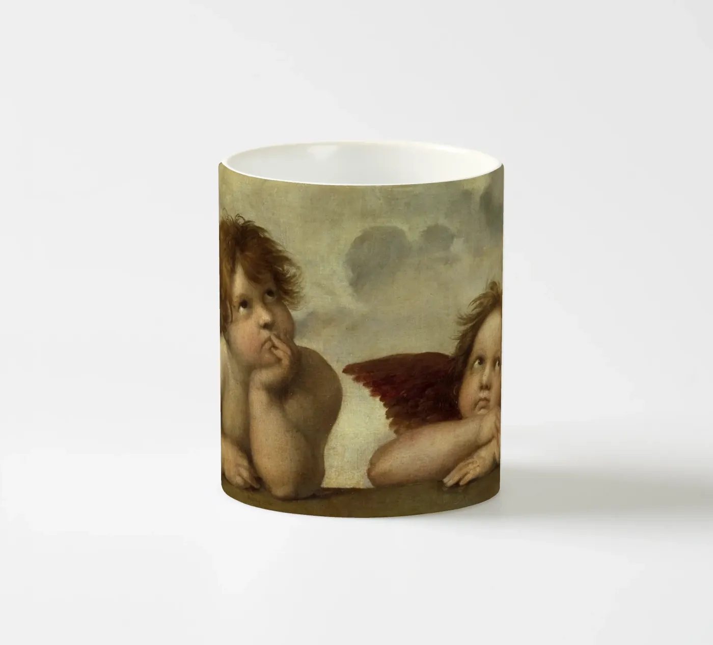 Raphael - Putto ceramic mug by ARTOTHEK