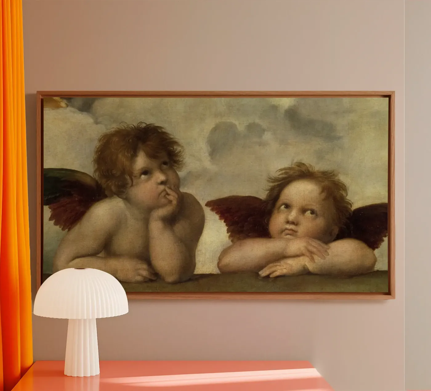 Raphael - Putto canvas by ARTOTHEK