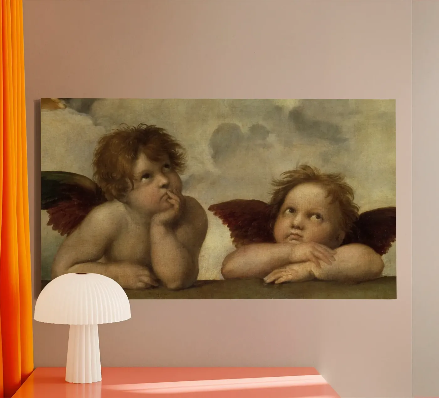 Raphael - Putto canvas by ARTOTHEK