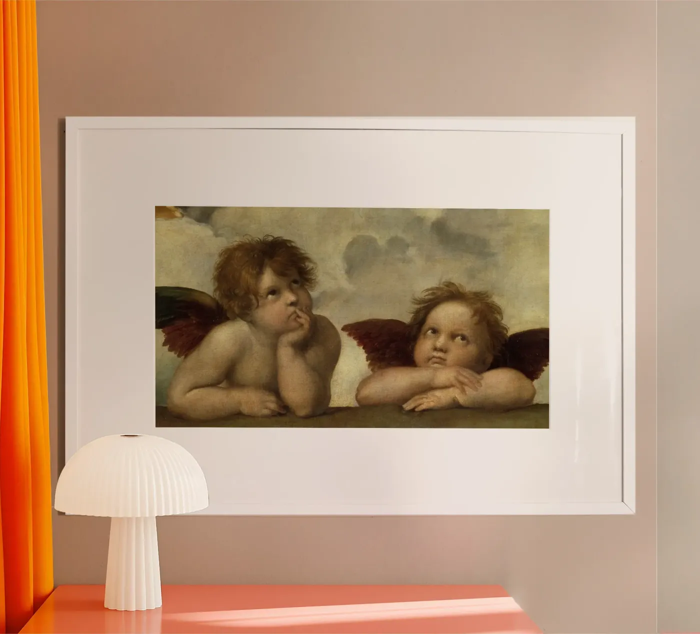 Raphael - Putto Poster von ARTOTHEK