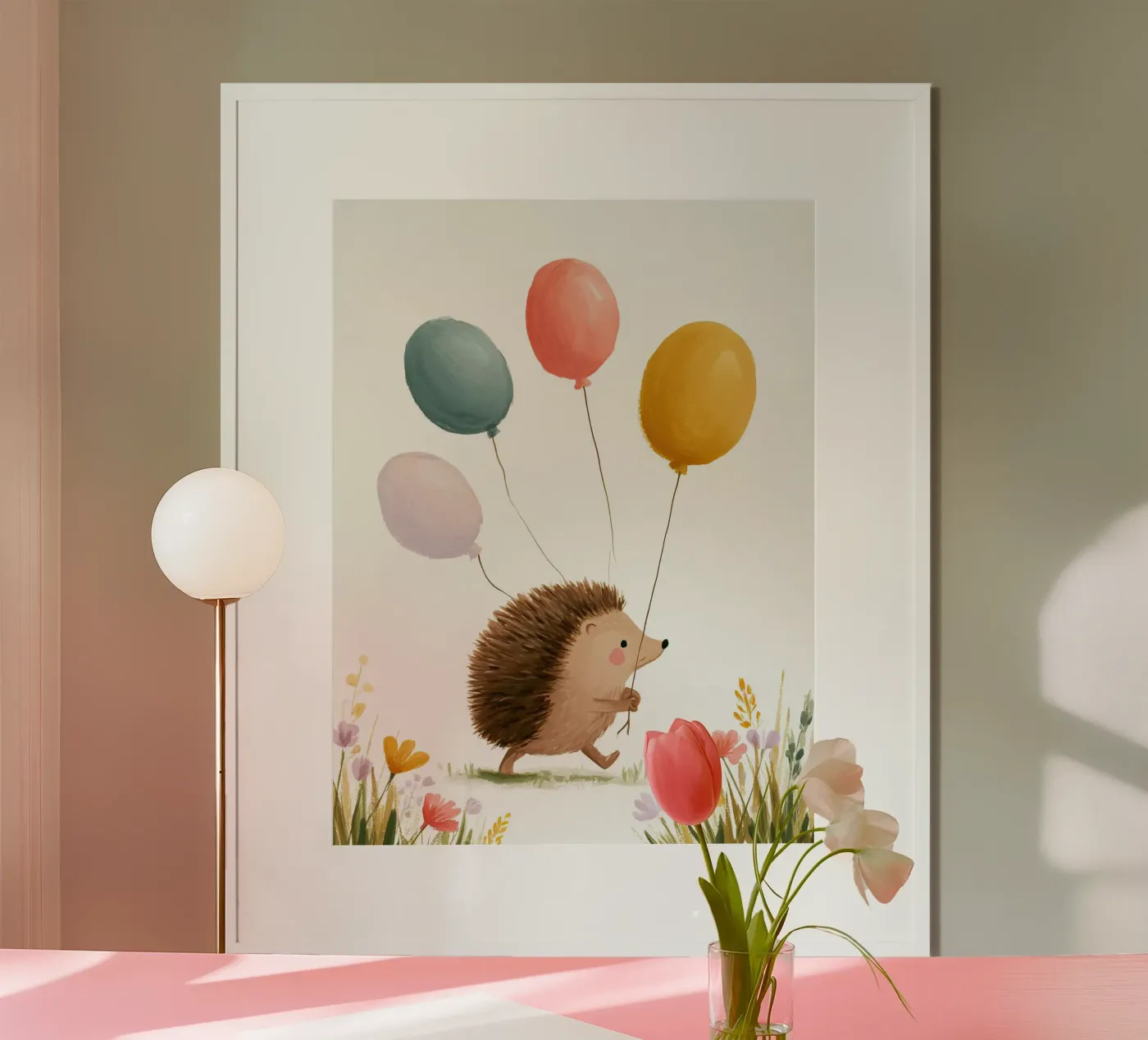 Balloon Hedgehog poster da Kiara