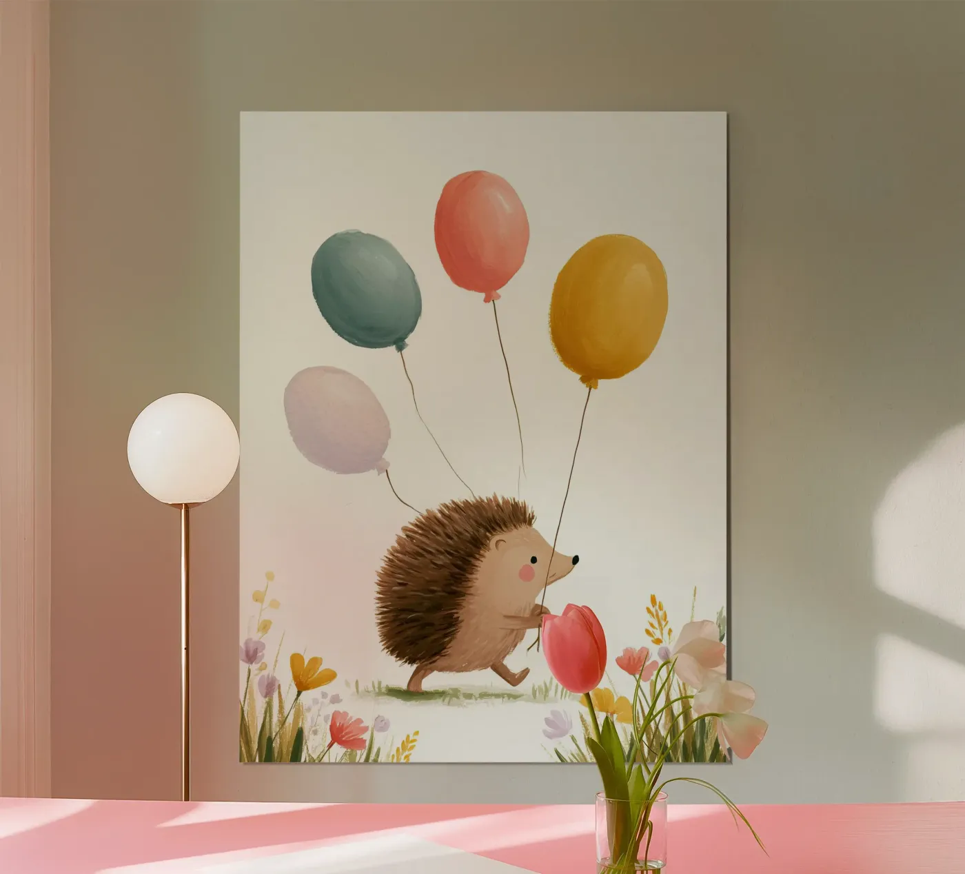 Balloon Hedgehog poster da Kiara
