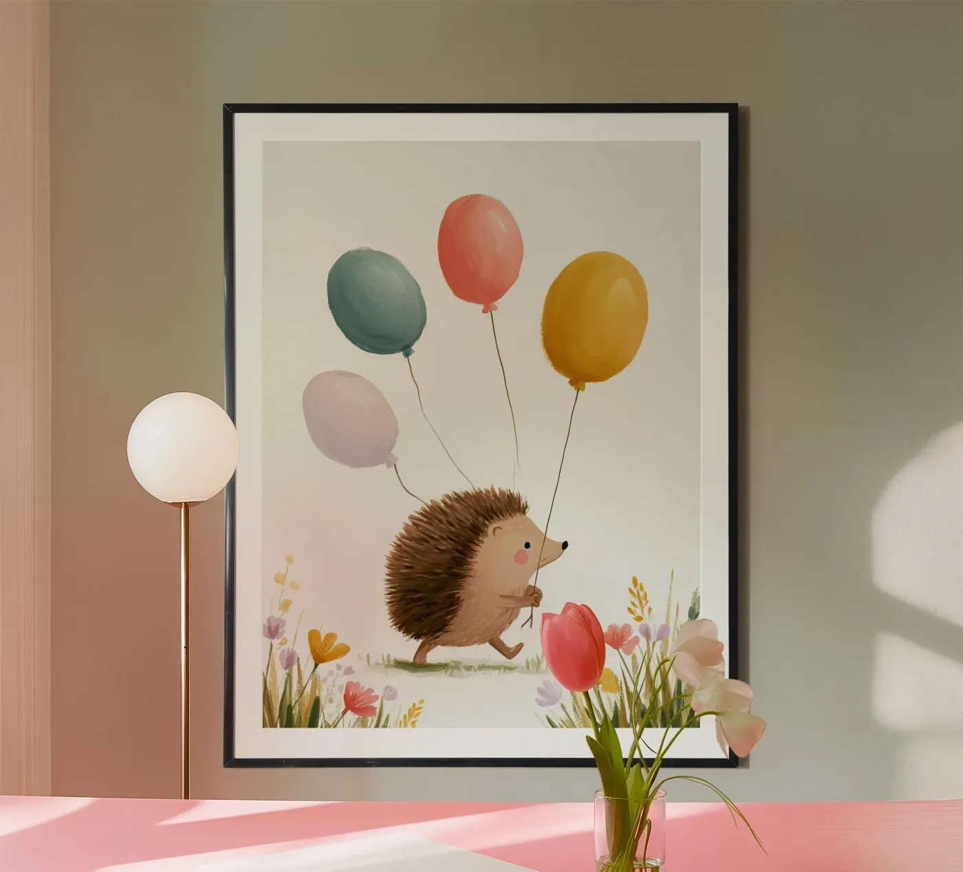 Balloon Hedgehog poster da Kiara