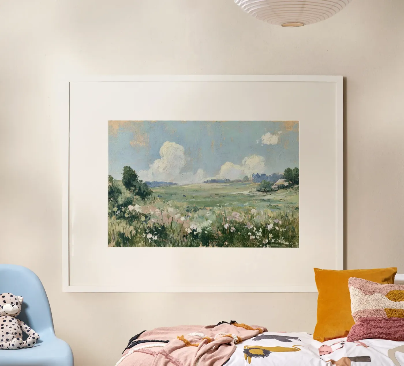 De Weidebries poster van Botanical Palette