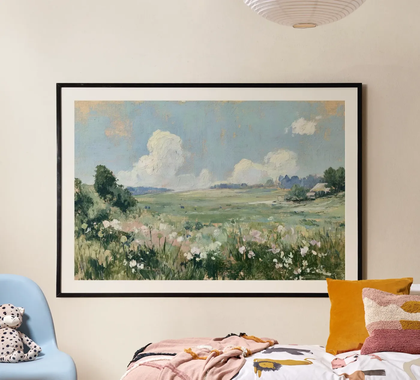De Weidebries poster van Botanical Palette