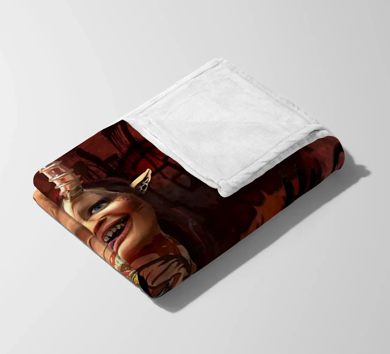 Halloween-Playmate - ThyHades - die Cyber-Satyre Fleecedecke von the-witcher