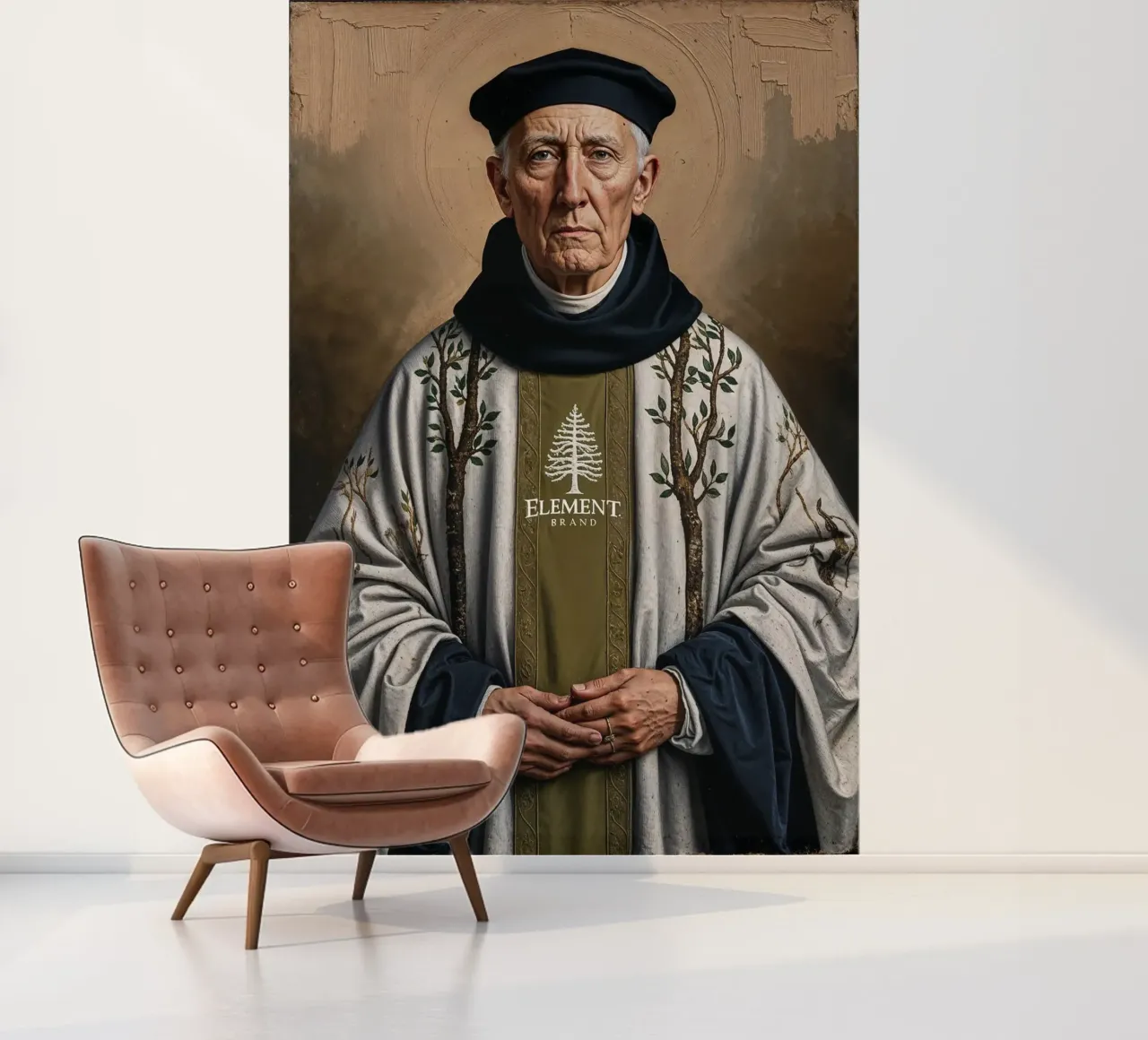 Dalle strade ai santi | Nel suo elemento carta da parati fotografica da Renaissance Rebel