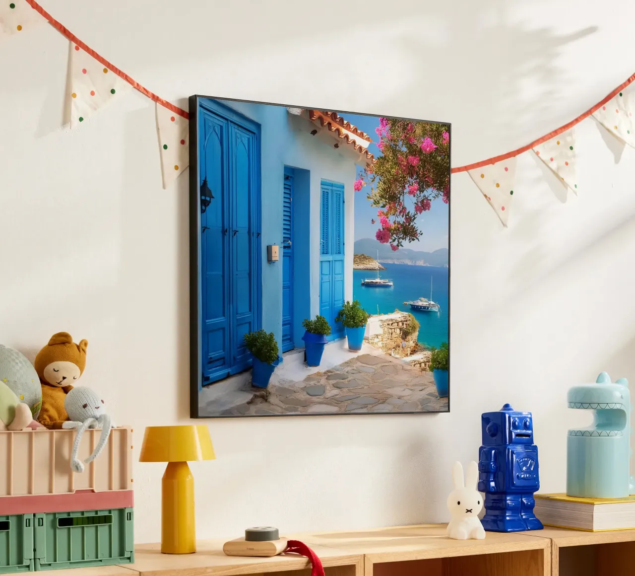 Mediterranean Coast alluminio dibond da Artsy Bessy