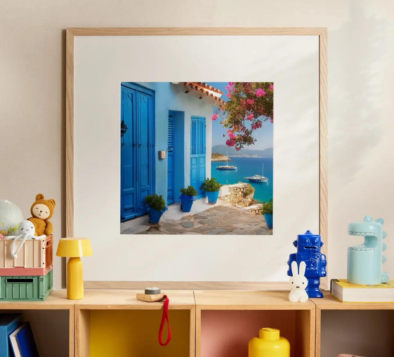 Mediterranean Coast poster da Artsy Bessy