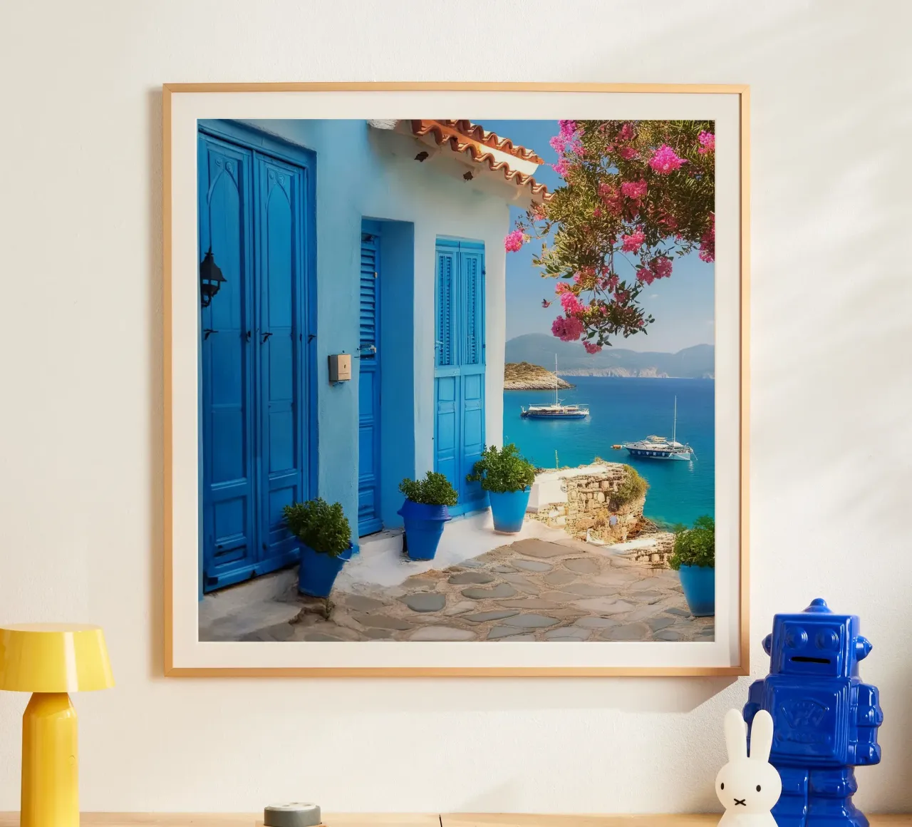 Mediterranean Coast poster da Artsy Bessy