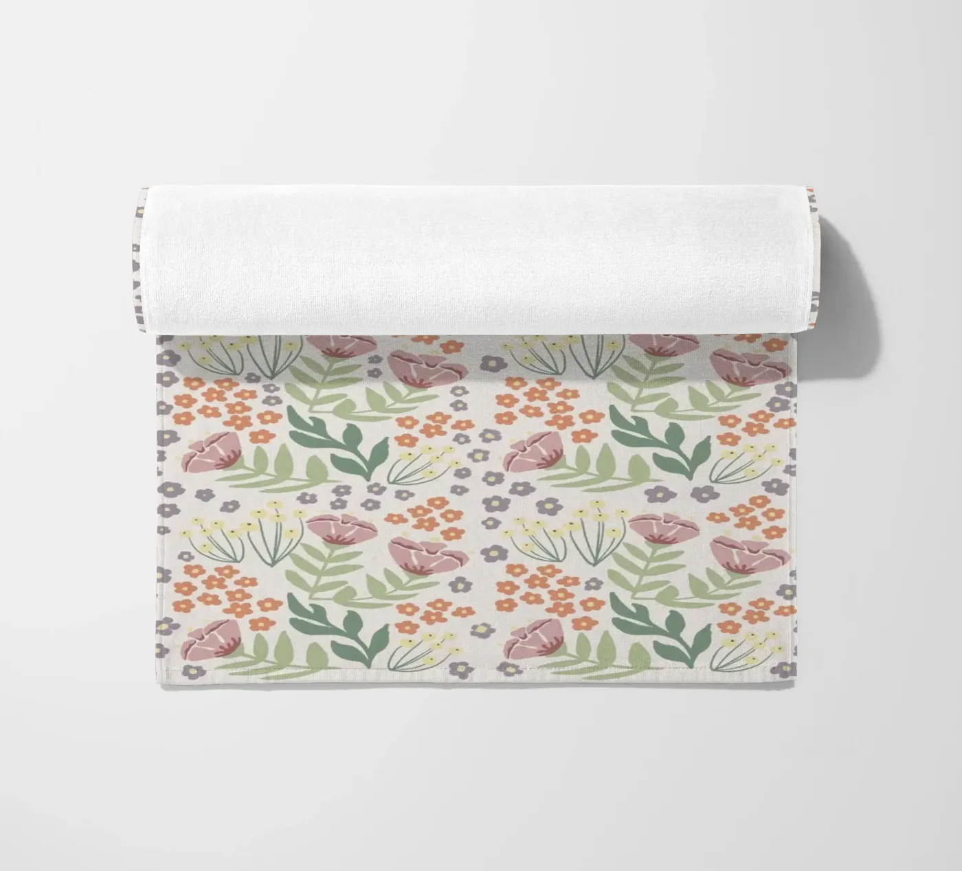 Blumenmuster telo mare da AtelierTamtam